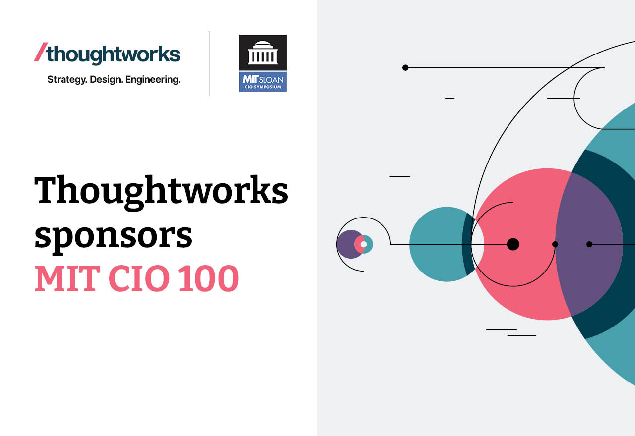 Thoughtworks sponsors Annual MIT CIO Symposium