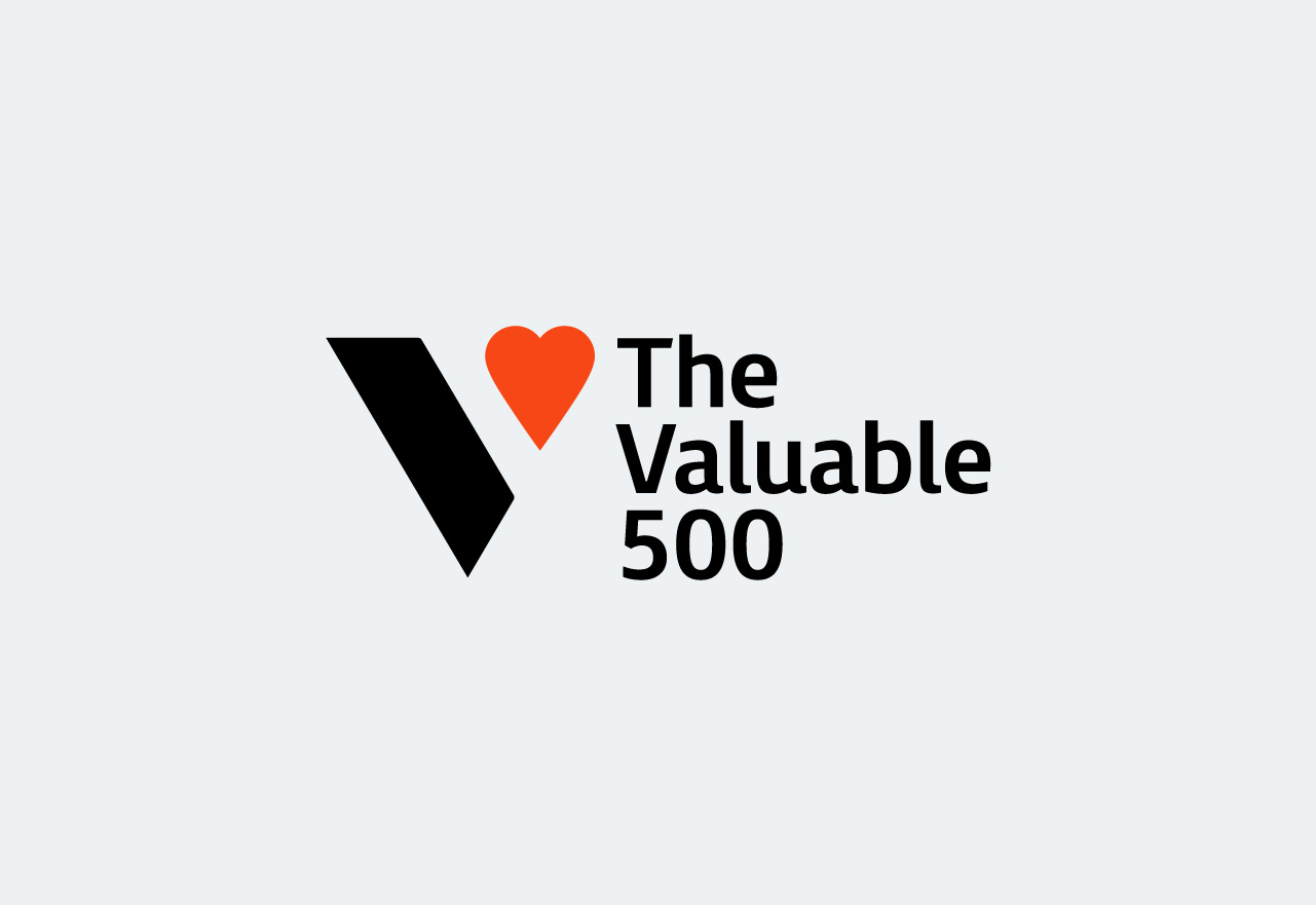 The valuable 500 logo