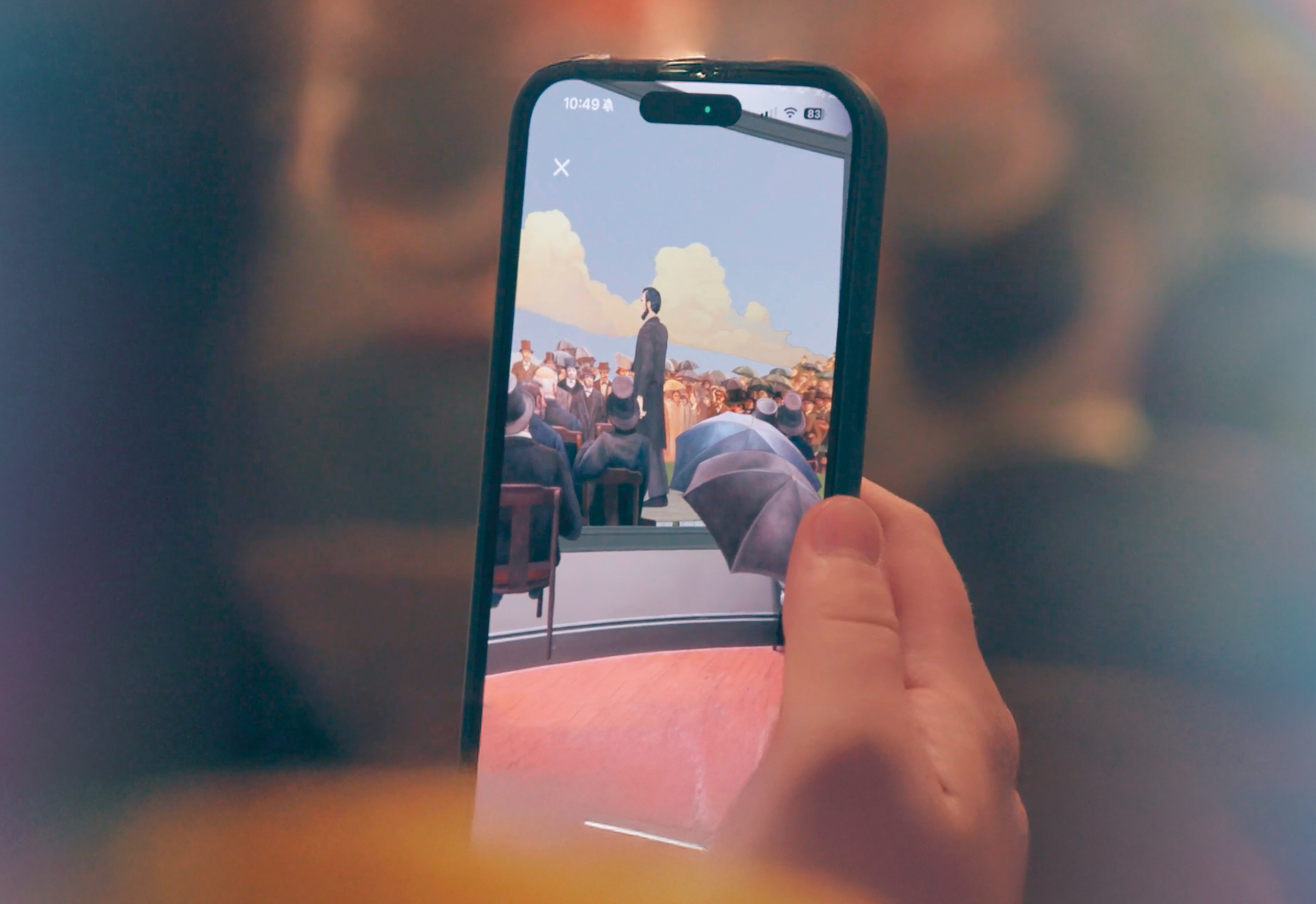 Lincoln Unlocked, an augmented-reality mobile app