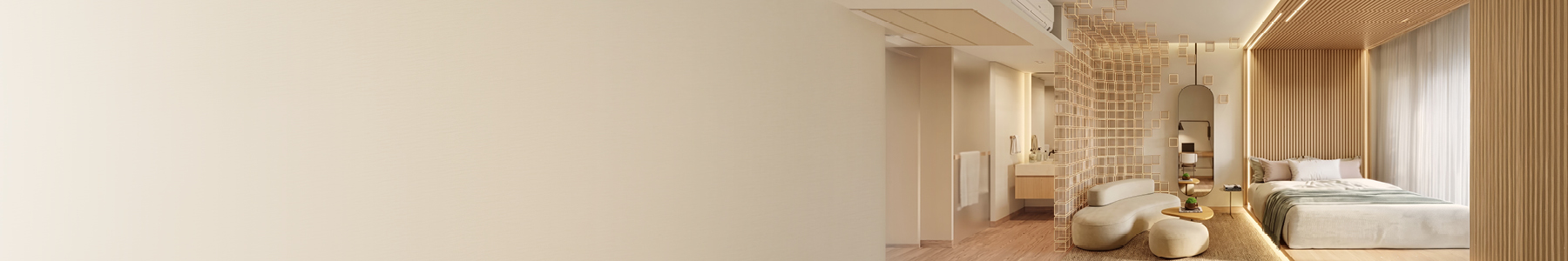 Image of a luxury hotel room