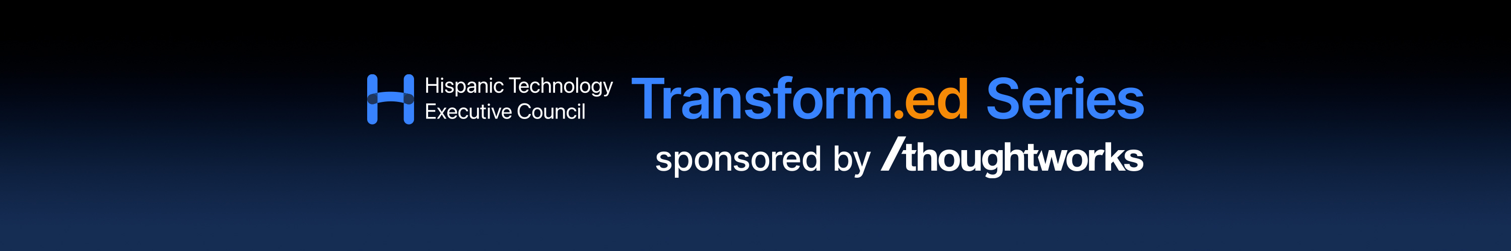 HITEC Transformed Series, sponsored by Thoughtworks