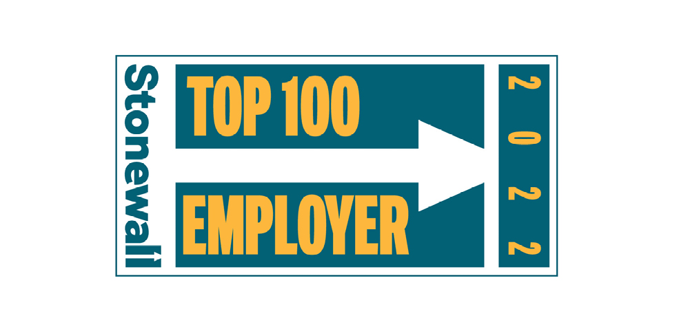Stonewall Top 100 employer 2022