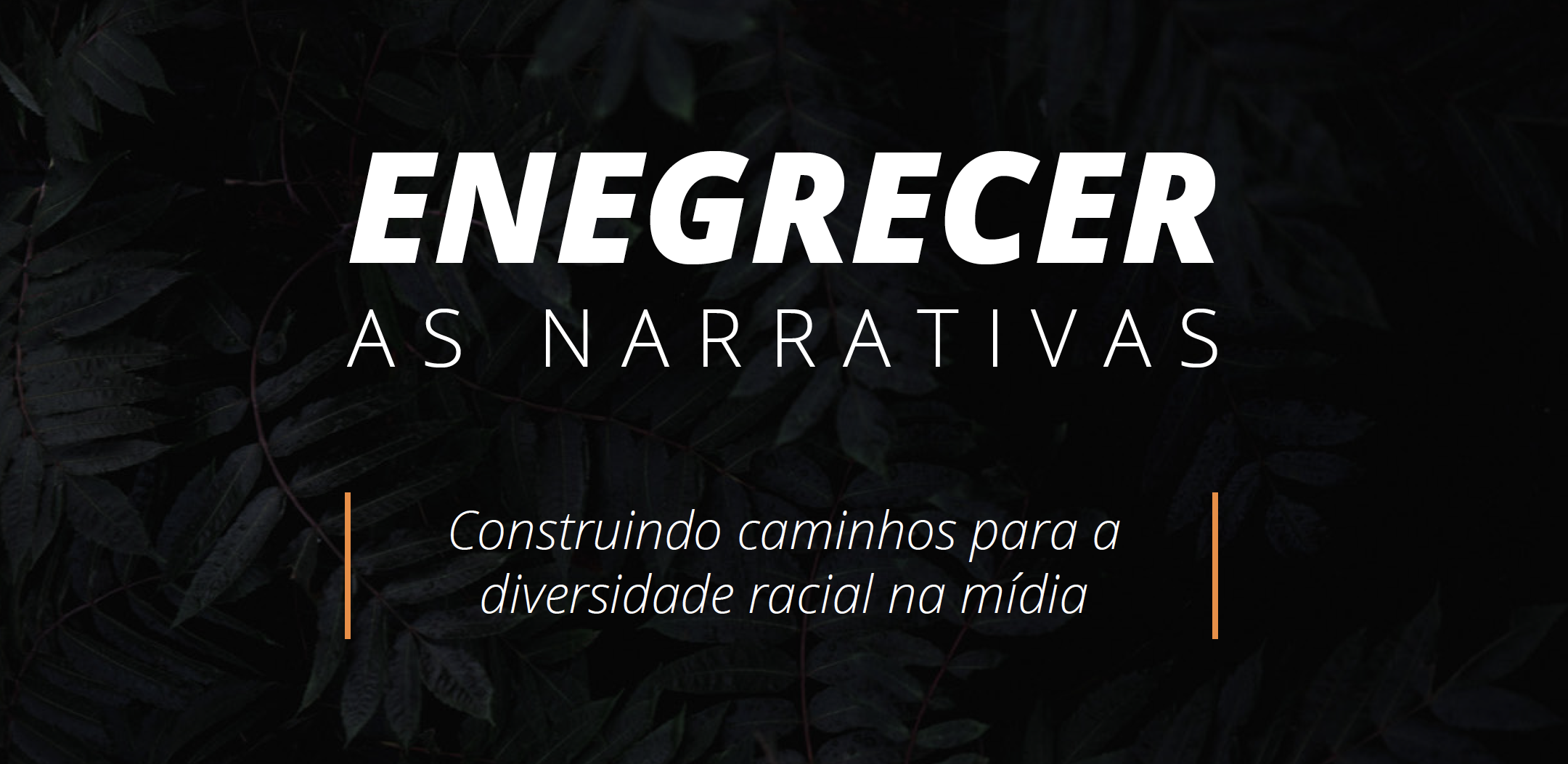 Enegrecer as narrativas