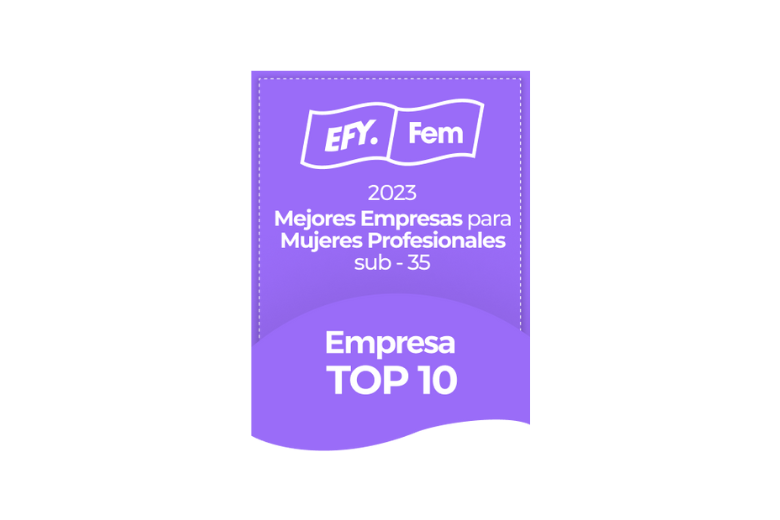 Mejores Empresas para Mujeres Profesionales sub - 35 - 2023