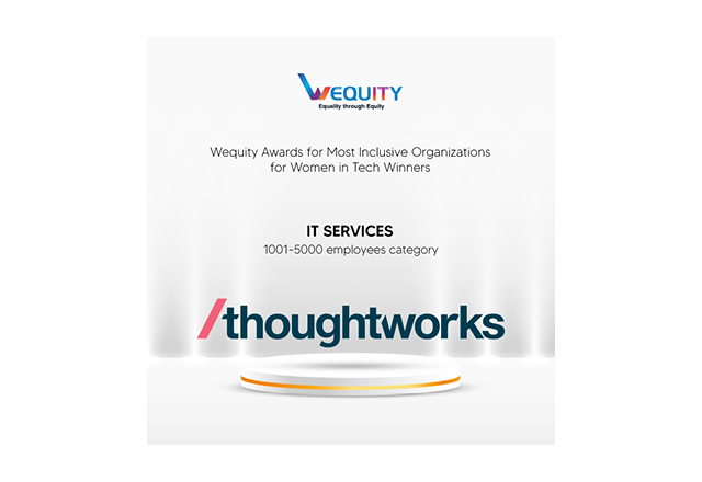 WEQUITY Inclusive Organisation Award WEQUITY Inclusive Organisation Award