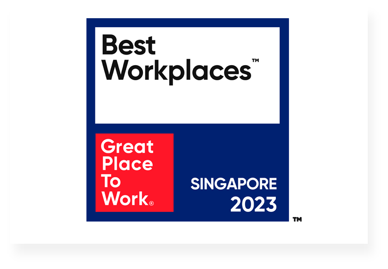 Great place to work Singapore 2023 