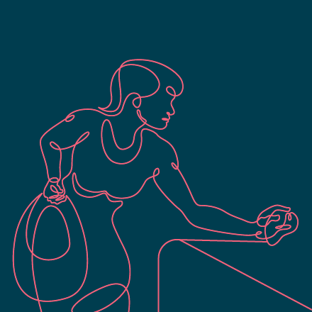 line illustration of buyer, lucy line illustration of buyer, lucy