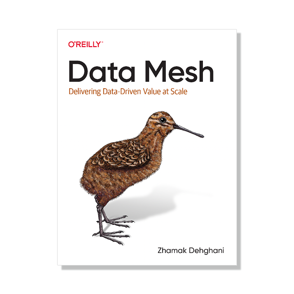 Portada del libro Data Mesh Zhamak Dehghani