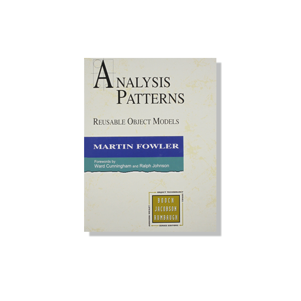 Analysis Patterns by Martin Fowler