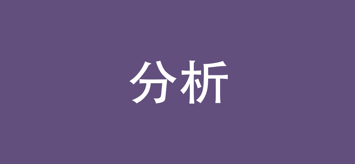 Analyze 分析