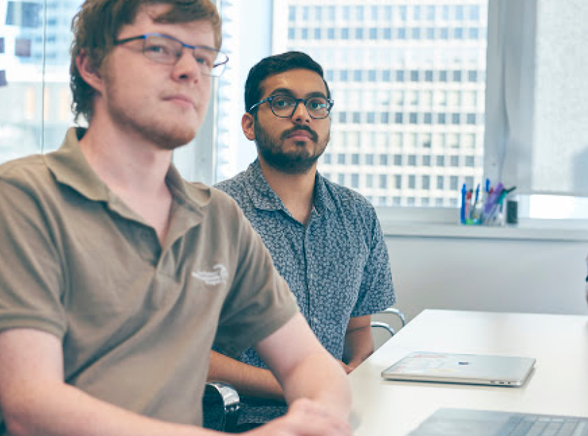 Headshot of Jacob Olsen and another Thoughtworker