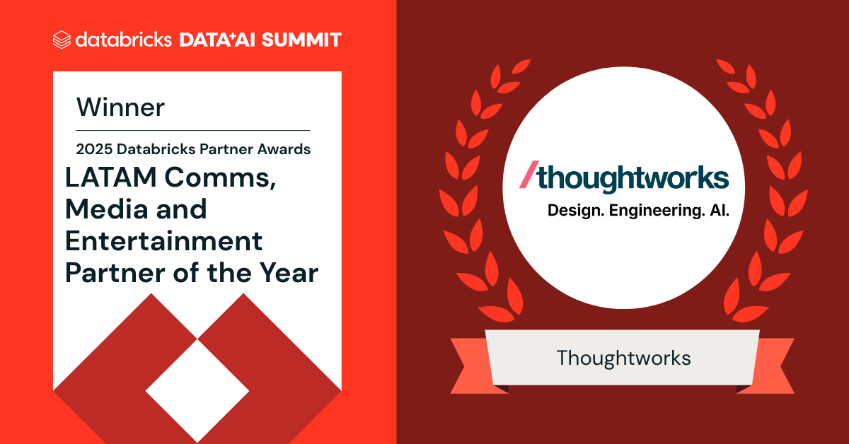 2025 Databricks Partner Awards LATAM Comms, Media and Entertainment Partner of the Year