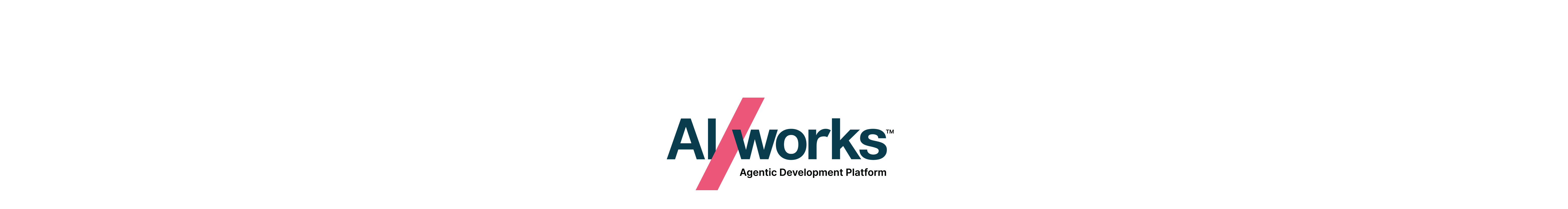 AI works agentic development platform logo