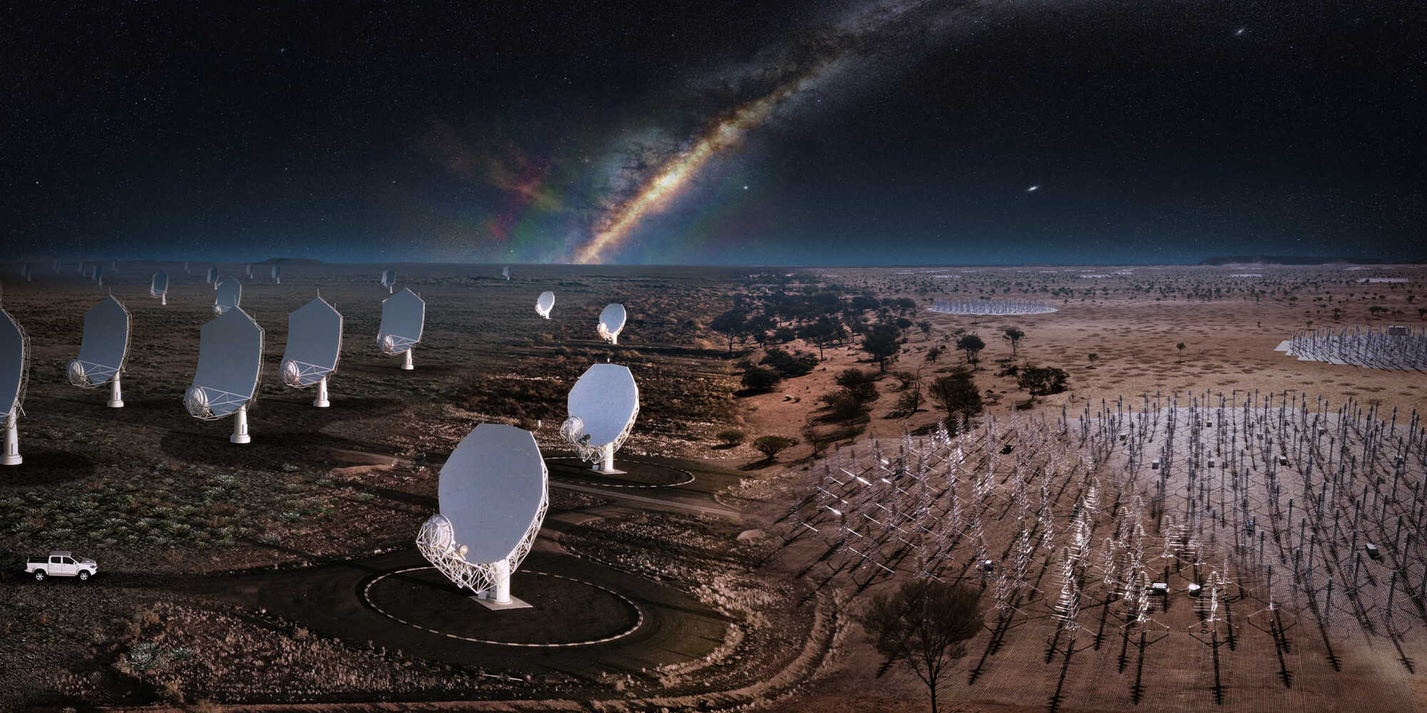 Image of solar pannels on a planet Image of solar pannels on a planet