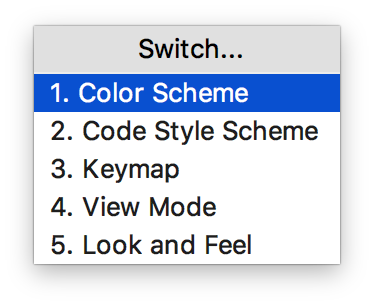 Switch keymap