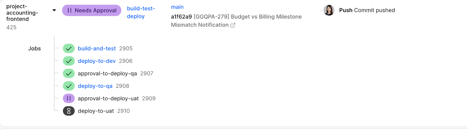 Jessie successfully delivered her first frontend story.