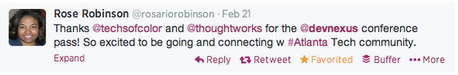 DevNexus Tweet