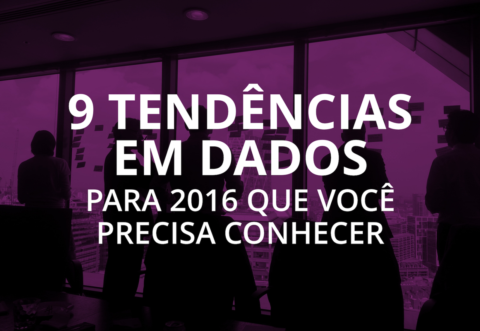9 tendências em dados