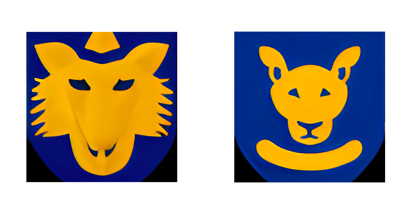“A lion on a coat of arms” “A lion on a coat of arms”