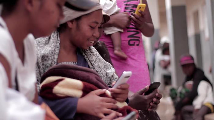 women using Thoughtworks mTomady app in Madagascar