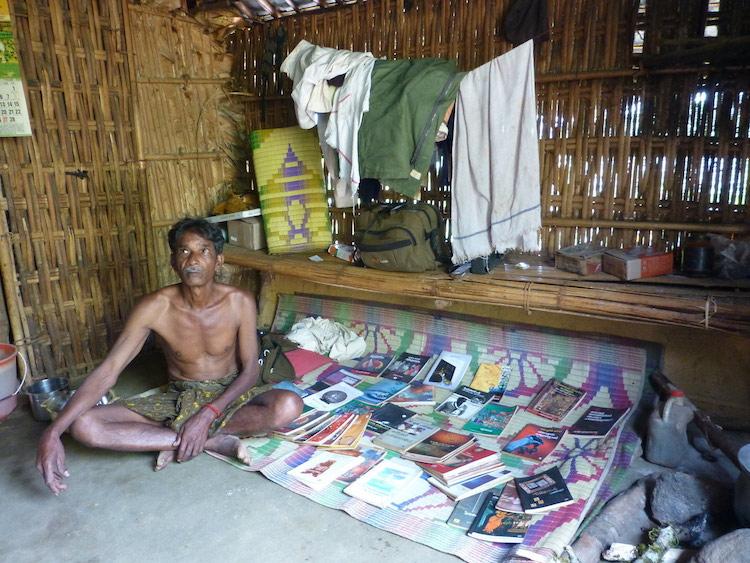 P.V. Chinnathambi the librarian tells his story of running his lonely library in the middle of the forested wilderness of Kerala’s Idukki district.