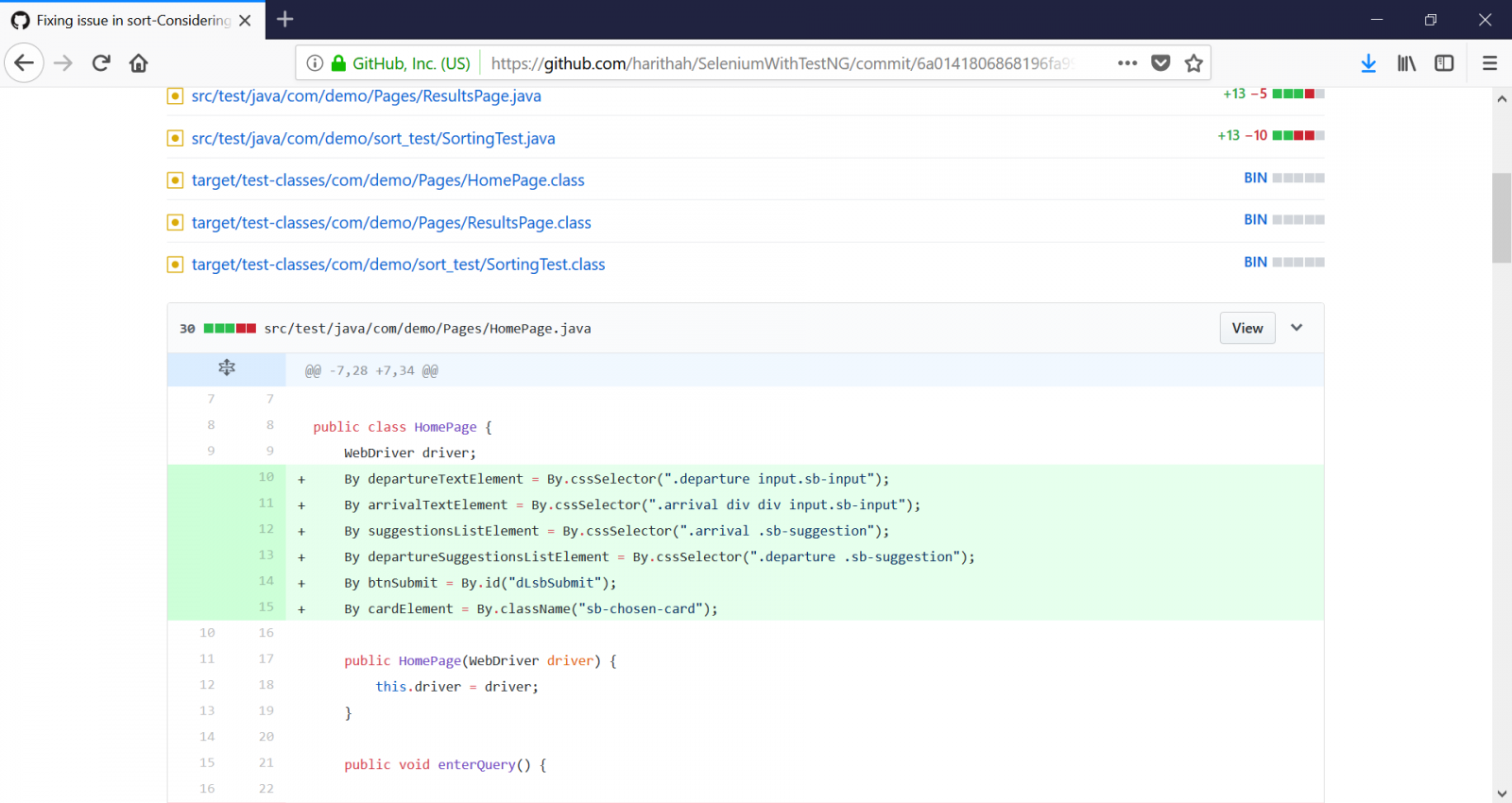 Monitoring Git commits has a double advantage