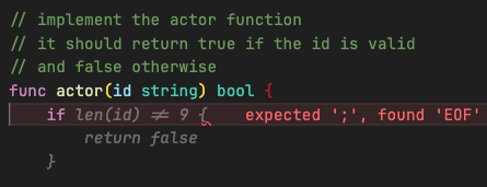 Typing the first few characters of a code block is enough to get Copilot to suggest the right code.