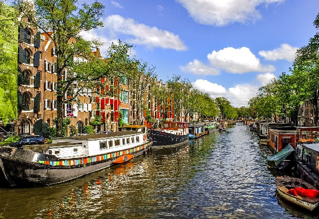 Amsterdam view