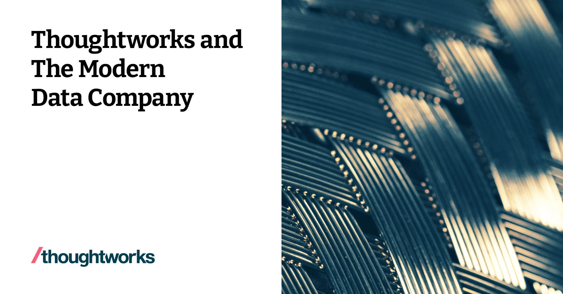 The Modern Data Company | Thoughtworks