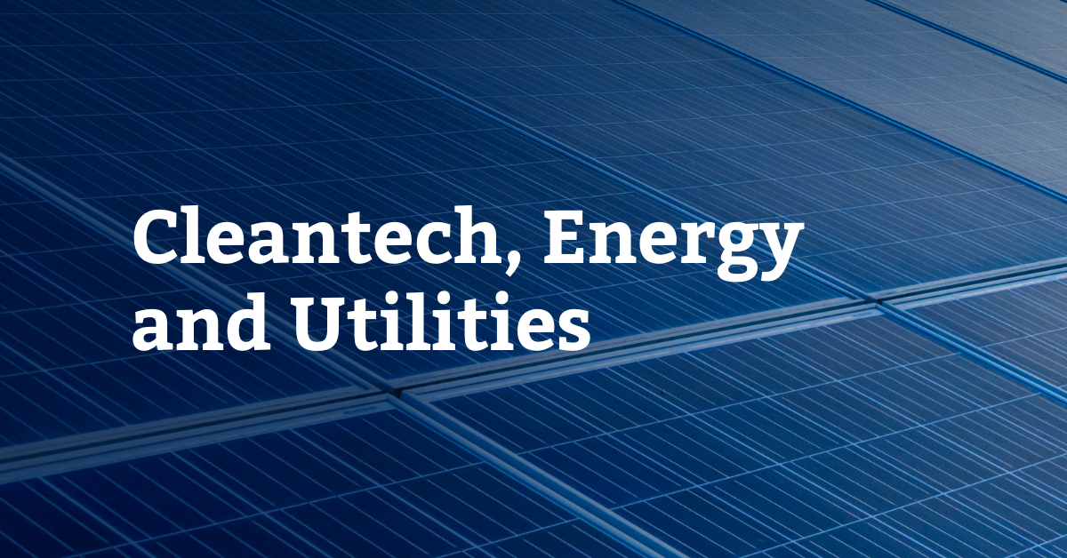 Cleantech, Energy and Utilities Thoughtworks