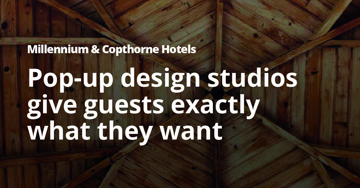 Millennium & Copthorne Hotels Thoughtworks