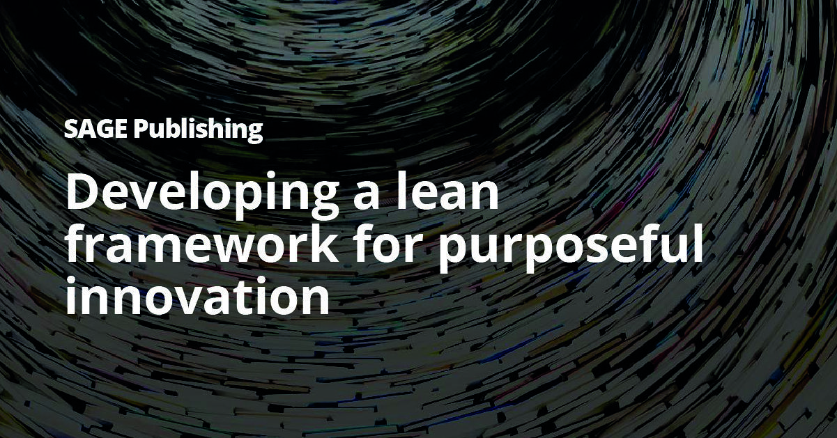 SAGE Publishing Thoughtworks