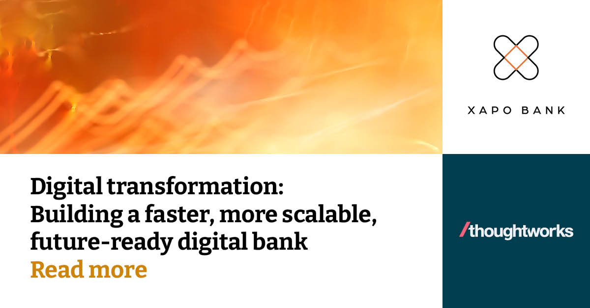 Digital Transformation Building a faster, more scalable, future