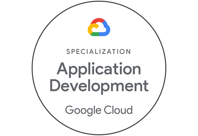 GCP App Mod specialization badge