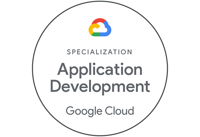 GCP App Mod specialization badge GCP App Mod specialization badge