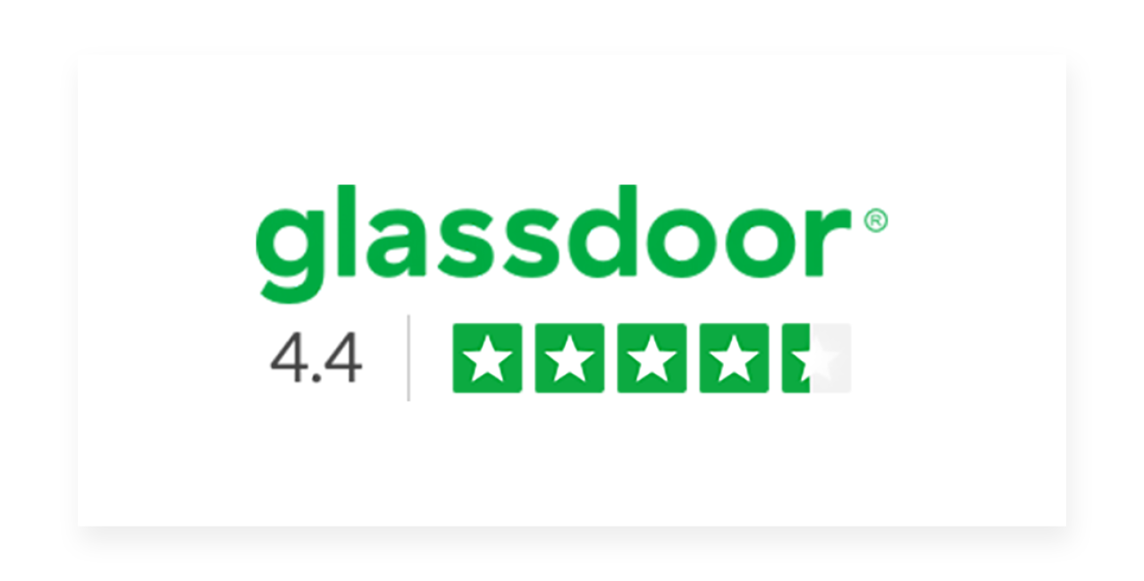 Glassdoor rating 4.4