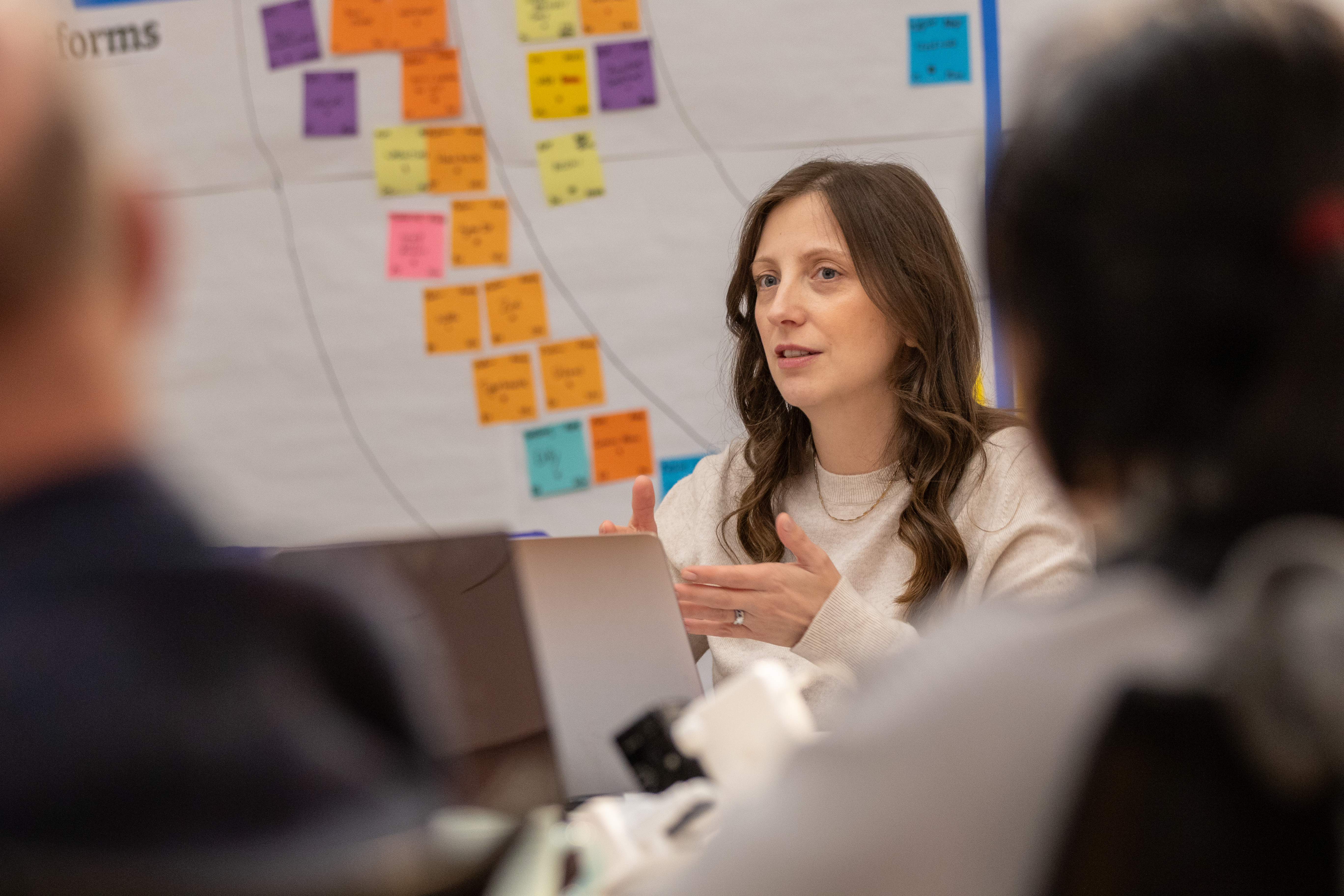 Rachel Laycock during Technology Radar discussions in New York, 2024