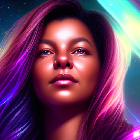iimagem-do-rosto-mulher-morena-com-cabelos-coloridos-roxo-e-rosa-nos-cabelos-lisos-e-longos-e-fundo-verde-e-azul-a-imagem-tem-efeitos-luminosos-e-parece-ilustracao imagem-do-rosto-mulher-morena-com-cabelos-coloridos-roxo-e-rosa-nos-cabelos-lisos-e-longos-e-fundo-verde-e-azul-a-imagem-tem-efeitos-luminosos-e-parece-ilustracao