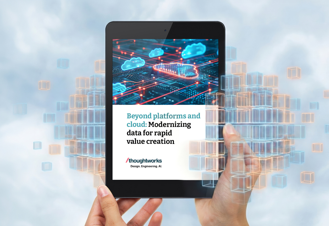 Modernizing data for rapid value creation | Thoughtworks