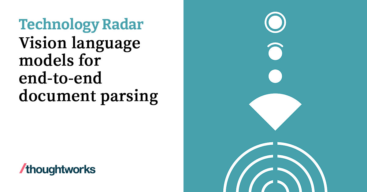 Vision language models for end-to-end document parsing | Technology ...